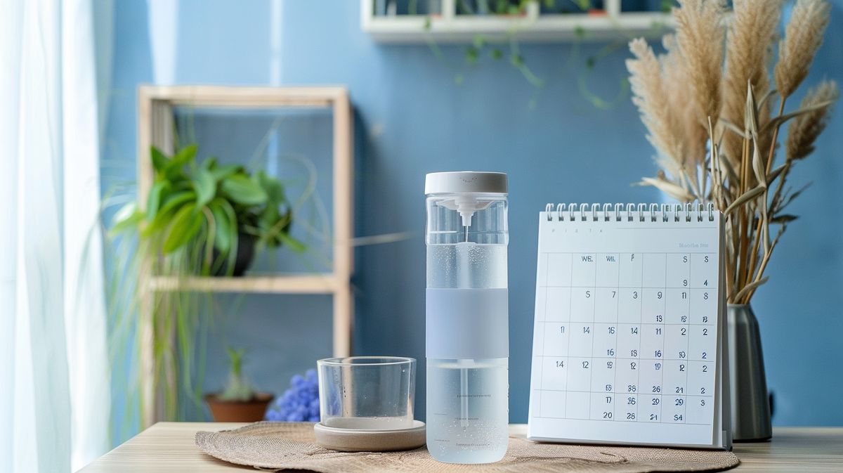 Brita Wasserfilter wie oft wechseln, Anleitung zur Filterwechselhäufigkeit auf Informationsbild